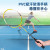 安格耐特F2103铝分体羽毛球拍(2支/付)(带3球)(蓝+黄)(付)