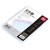 得力(deli)5706透明便携卡扣文件盒 A4资料收纳盒