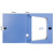 得力(deli) 5603  55mm加厚大容量粘扣档案盒 蓝色