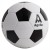 安格耐特F1205_4号PVC机缝足球(黑+白)