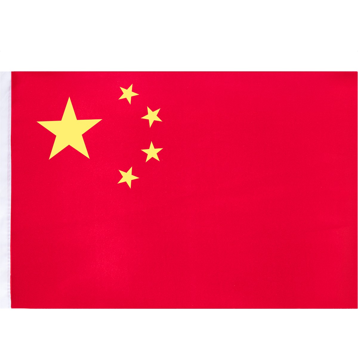 得力（deli） 中国国旗 纳米4号国旗 五星红旗96*144cm 3224