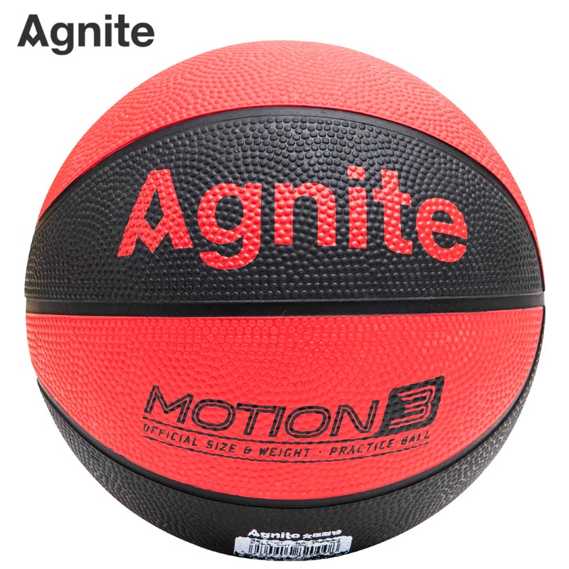 安格耐特F1101_3号拼色橡胶篮球(混)(个)