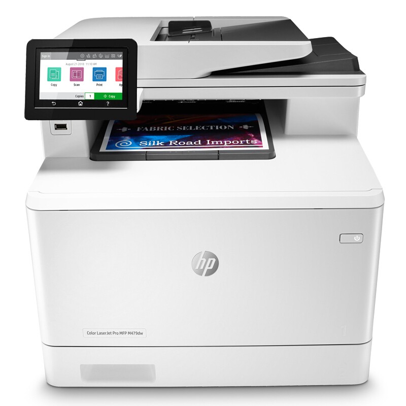 惠普 HP M479dw 彩色激光多功能一体机 A4幅面 复印 扫描 打印 白色 计价单位:台