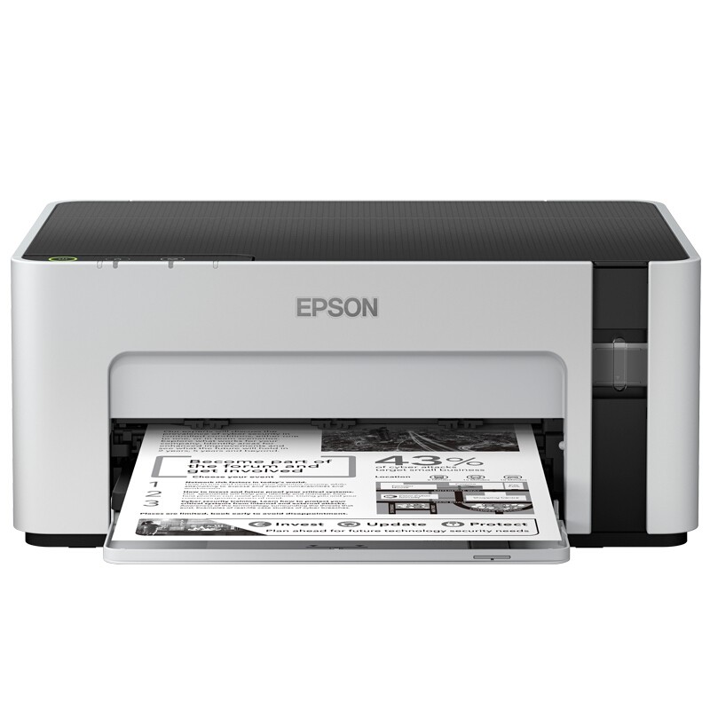 爱普生（EPSON）M1108 黑白打印机 家庭家用学生作业打印
