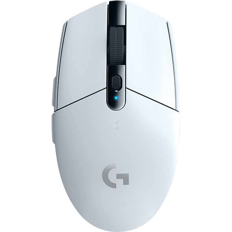 罗技（Logitech）G304 LIGHTSPEED无线鼠标 游戏鼠标 轻质便携 吃鸡鼠标 绝地求生 鼠标宏 白色