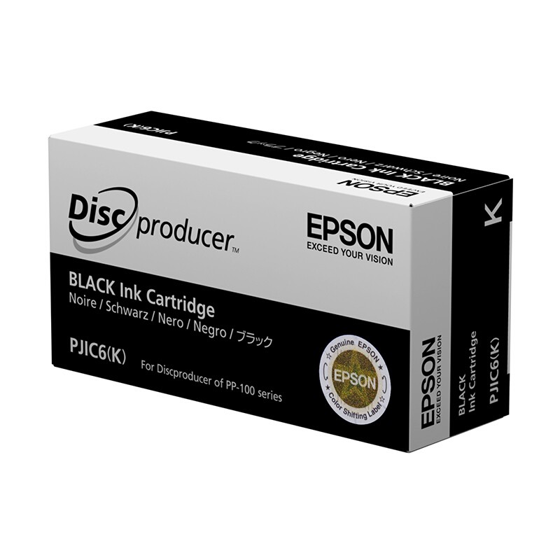 爱普生（EPSON）C13S020452  PJIC6 黑色墨盒(适用PP-100III/100N/50II系列光盘印刷刻录机)