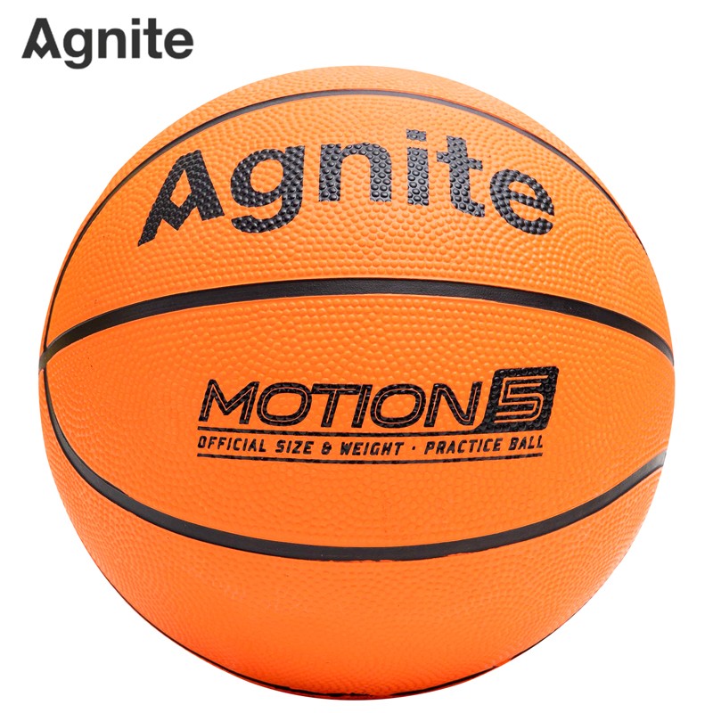 安格耐特F1102橡胶5号篮球(橙色)