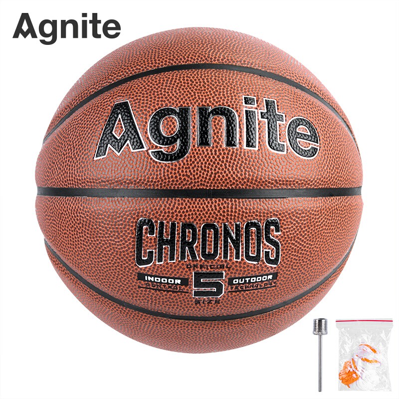 安格耐特（Agnite）F1116 5号PU青少年用室内外休闲运动篮球 教学训练比赛用球