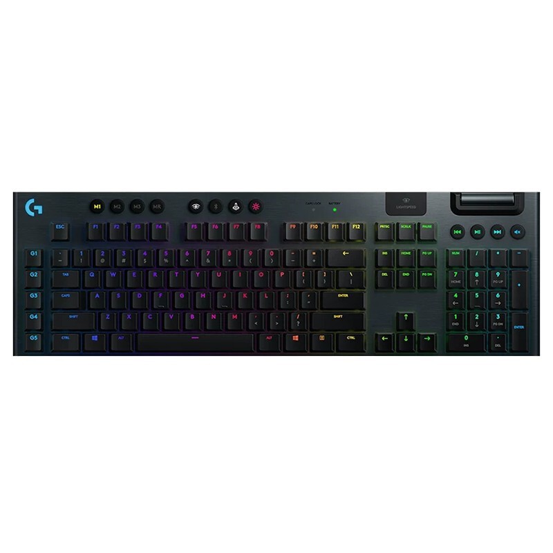 罗技（Logitech） G913 RGB无线机械游戏键盘 矮轴机械键盘 全尺寸背光超薄键盘 绝地求生 电脑吃鸡 GL-Tactile
