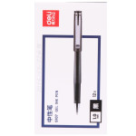 得力（deli）S107 1.0mm粗 签字笔 加粗商务办公中性笔 碳素笔练字笔 黑色 单位：支